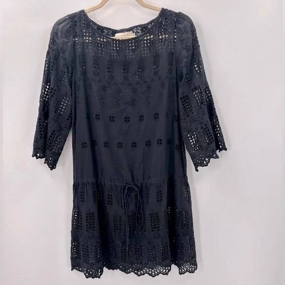 lace dress with puff sleeves Puff Sleeve Lace Dress – Mersh main image 0
